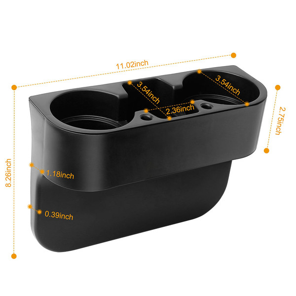 iMounTEK® Car Seat Gap Cup Holder and Storage Organizer product image