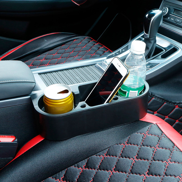 iMounTEK® Car Seat Gap Cup Holder and Storage Organizer product image