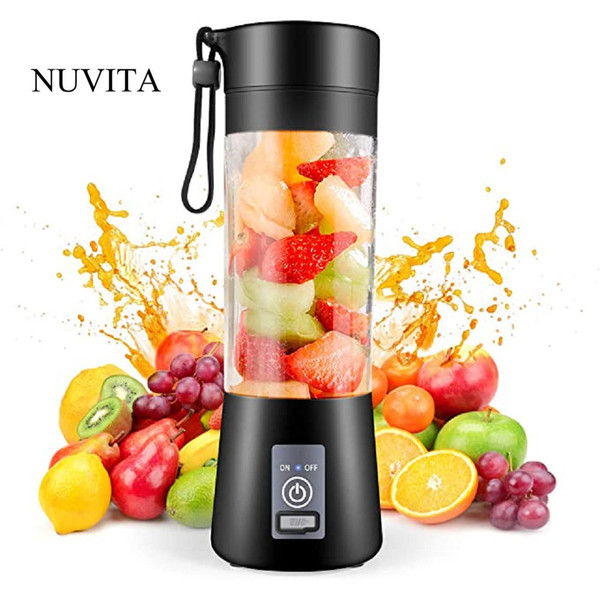 Portable Blender Cup, Electric USB Juicer Blender