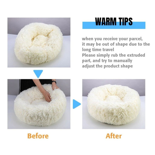 Plush Donut Pet Bed product image