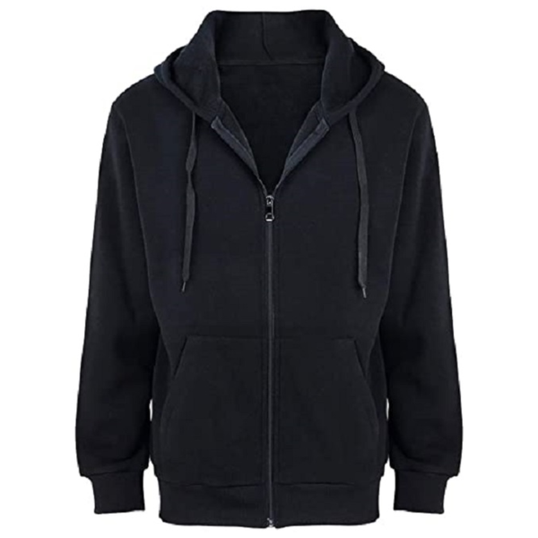 Men's Fleece Cotton Blend Full-Zip Hoodie (2-Pack)  product image