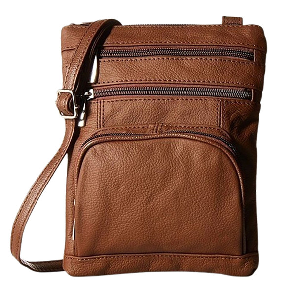 Super Soft 100% Leather Crossbody Bag product image