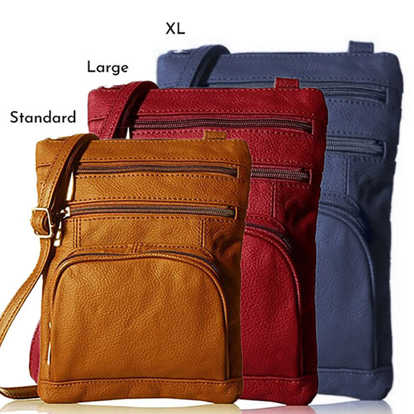 Super Soft 100% Leather Crossbody Bag product image