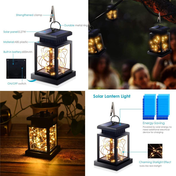 Solar Fairy Light LED Lantern (2-Pack) product image