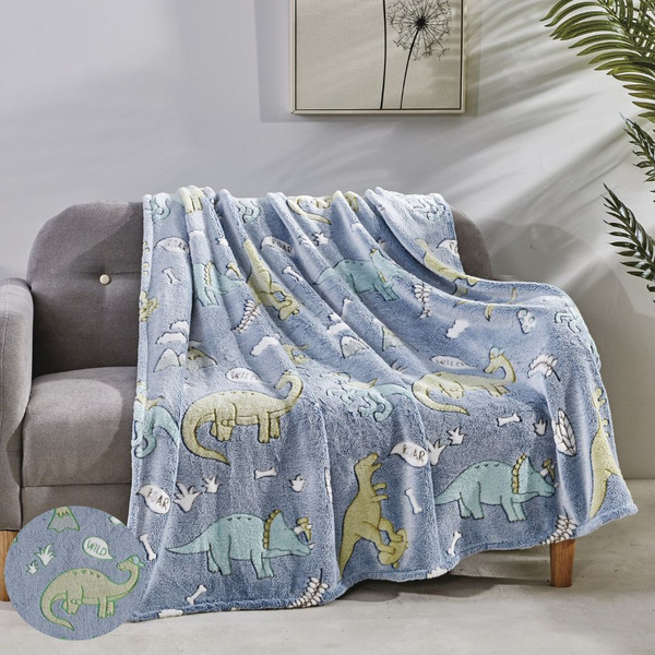 Glow-in-the-Dark 50" x 60" Throw Blankets product image