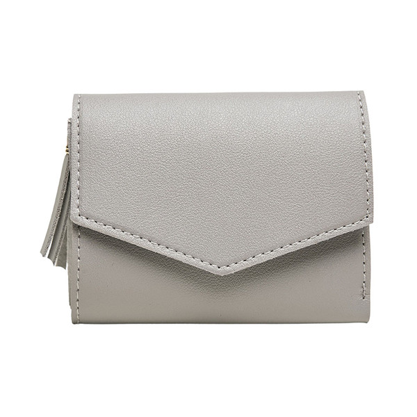 Grace Tassel Tri-Fold Minimalist Wallet product image