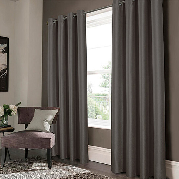 Lido Matte Embossed Blackout Grommet Curtain Panel 84" (Set of 2) product image