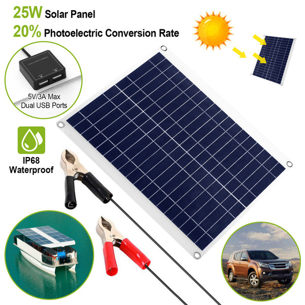 iMounTEK® 12V Solar Car Battery Charger product image