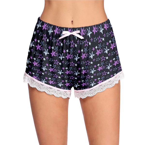 Women's Soft Printed Lounge Pajama Shorts (3-Pack) product image