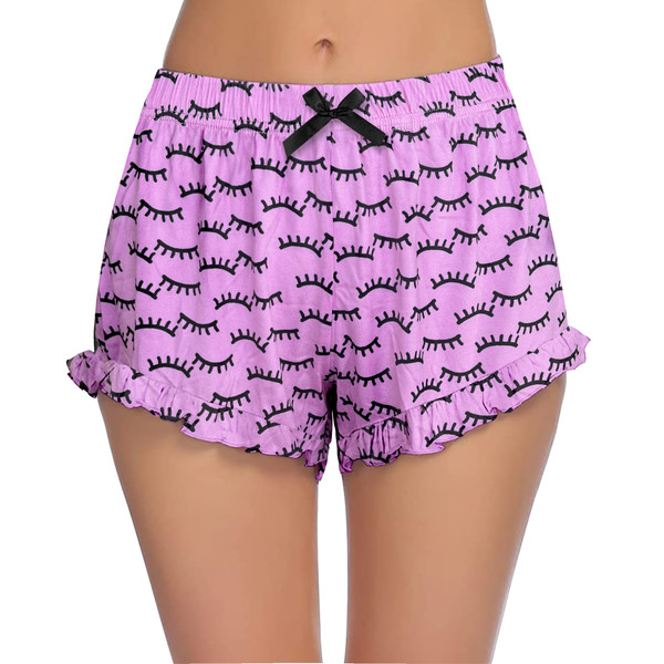 Women's Soft Printed Lounge Pajama Shorts (3-Pack) product image