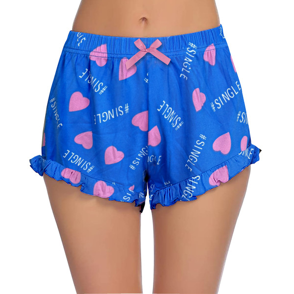 Women's Soft Printed Lounge Pajama Shorts (3-Pack) product image