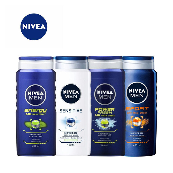 Nivea® Men 3-in-1 Shower Gel (8-Pack) product image