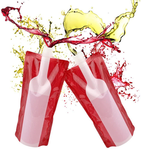 Waloo Reusable & Foldable Wine Flask (3-Pack) product image