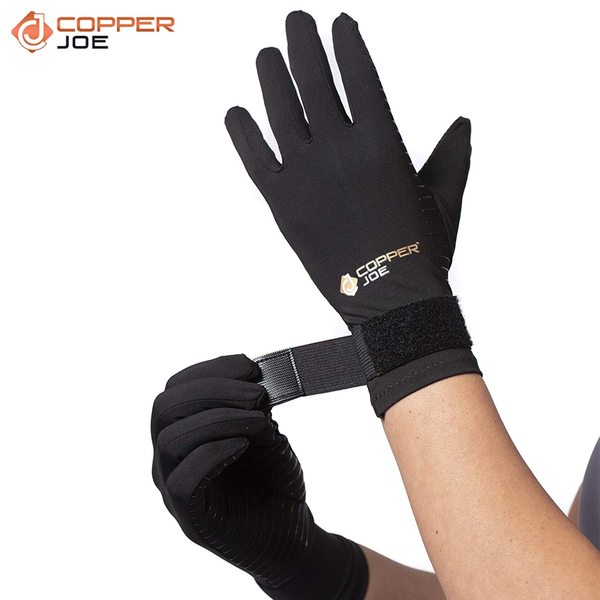 Copper Joe® Copper-Infused Full-Finger Arthritis Gloves - Pick