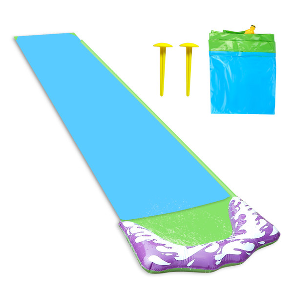 CoolWorld™ Kids' Single Water Slide with Spray Sprinkler product image