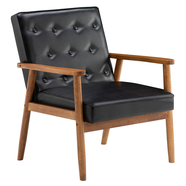 Retro Modern Wooden Single Chair product image