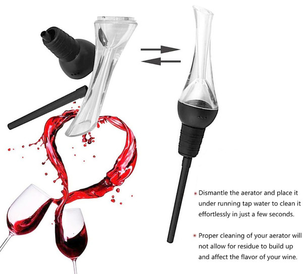 WoodPecker Wine Aerator and Pourer product image