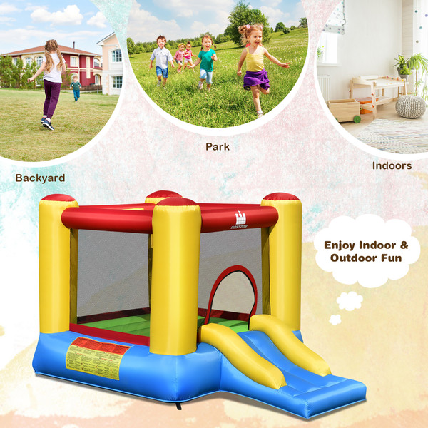 Kids' Inflatable Bounce House with Slide (Without Blower) product image
