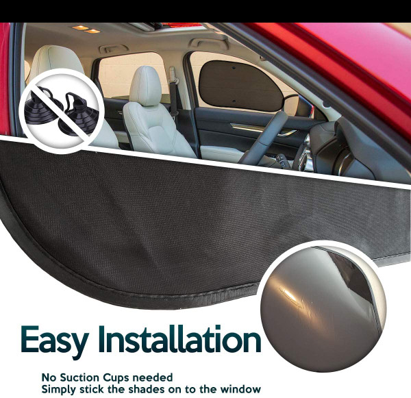 Zone Tech® Side Window Cling-on Sunshade (2-Pack) product image