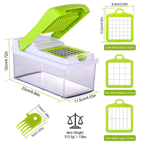 iMounTEK 3 Blade Vegetable Slicer product image