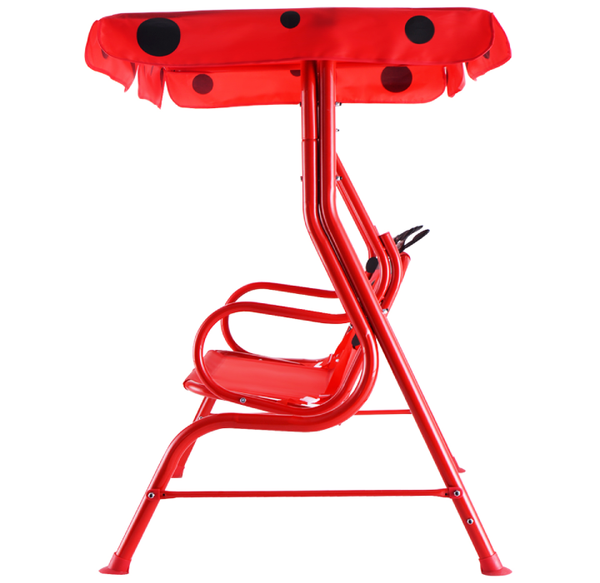 Red Ladybug Kids' Patio Swing product image