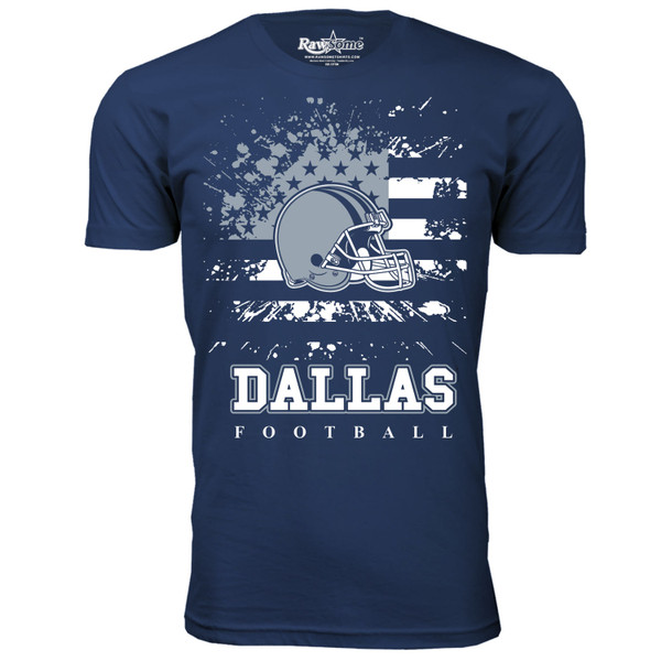 Men's Star-Spangled Football T-Shirt product image