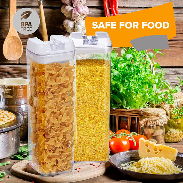 Cheer Collection® 1.2L or 1.9L Airtight Food Storage Containers product image