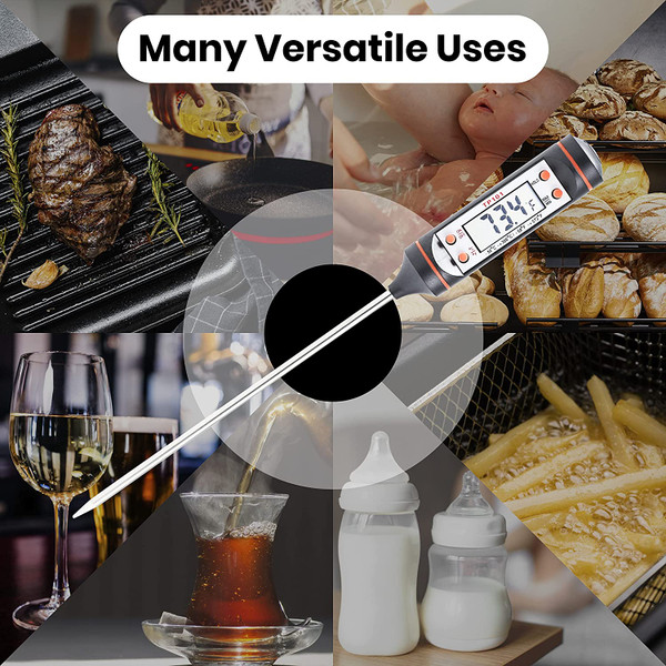 Cheer Collection® Instant Read Digital Food Thermometer product image