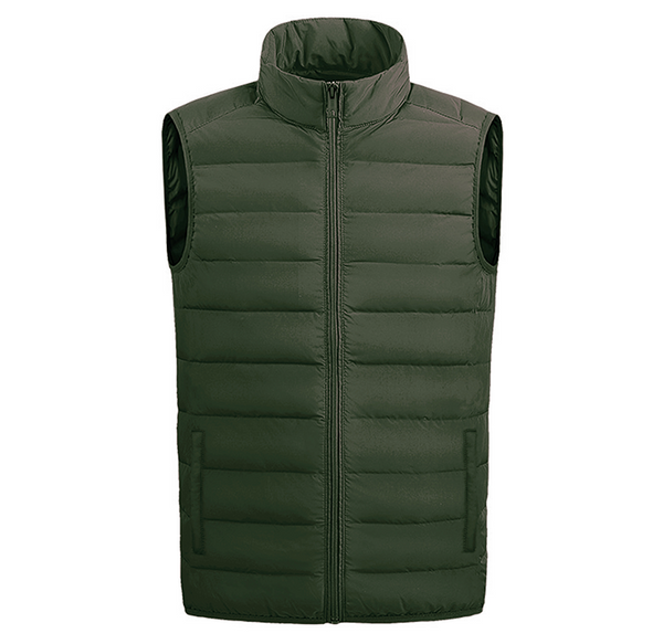 Men’s Full-Zip Lightweight Puffer Vest Jacket product image