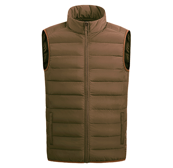 Men’s Full-Zip Lightweight Puffer Vest Jacket product image