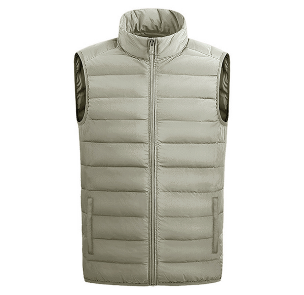 Men’s Full-Zip Lightweight Puffer Vest Jacket product image