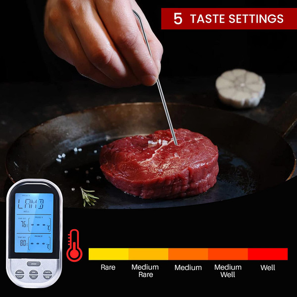 Cheer Collection® Wireless Digital Food Thermometer product image