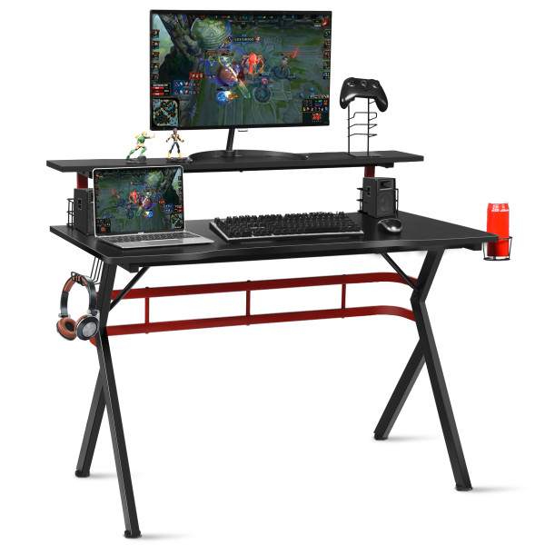Gaming Desk with Multipurpose Shelves product image