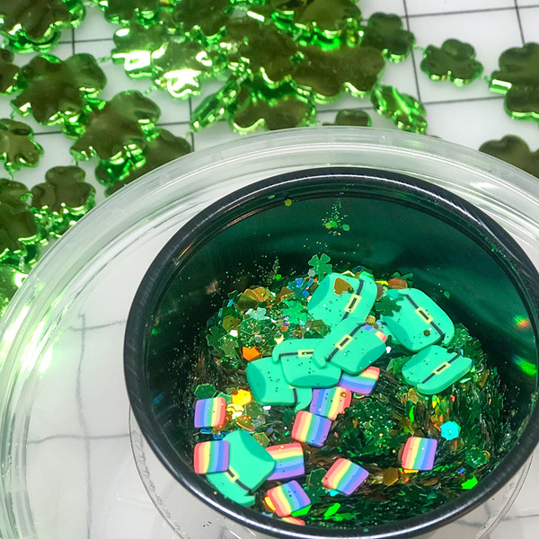 St. Patrick's Lucky Slime or Leprechaun Slime Kits product image