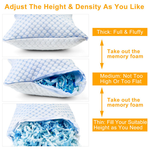 NewHome™ Cooling Memory Foam Pillow product image