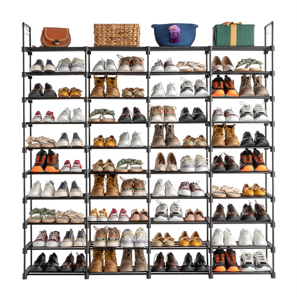 10-Tier Shoe Rack for Entryway, Holds 80-Pair Shoes product image
