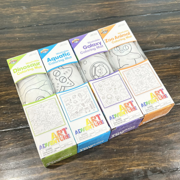 My Picasso Mat Colouring Activity Box - Placemat + Washable Markers–  SaferOptics