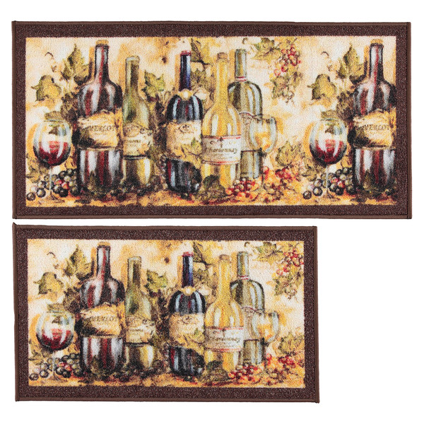 Non-Slip Rugs for Kitchen or Entryway (Set of 2) product image