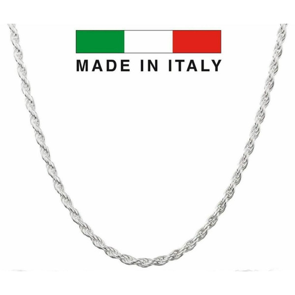 3mm Solid .925 Sterling Silver Rope Chain product image