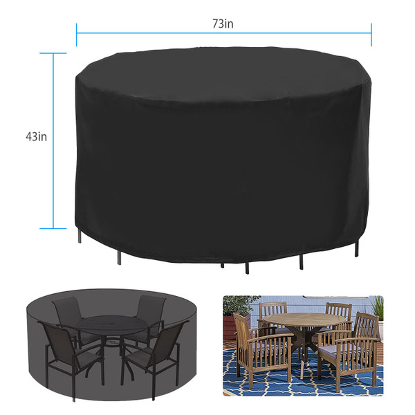 Round Table and Chairs Cover (4- or 6-Seat) product image