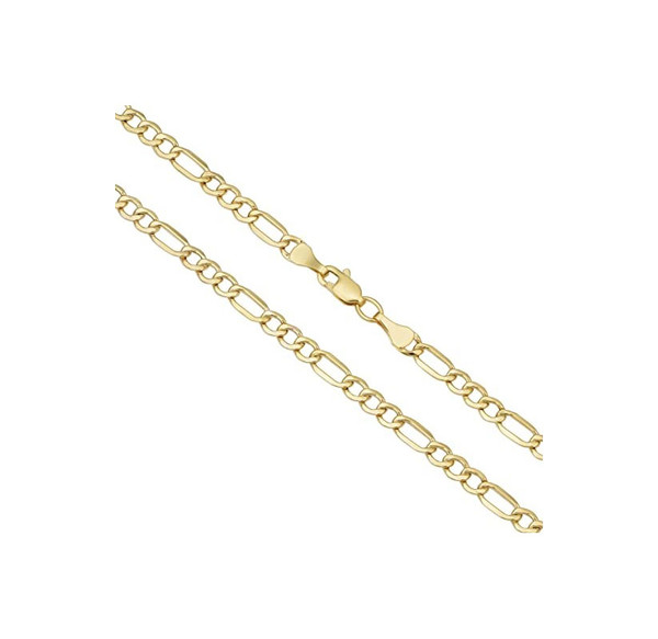 10K Gold Italian 1.5mm Figaro Chain Necklace product image