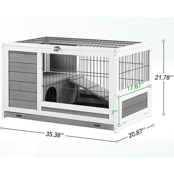 Indoor/Outdoor 35.4" Small Pet Hutch product image