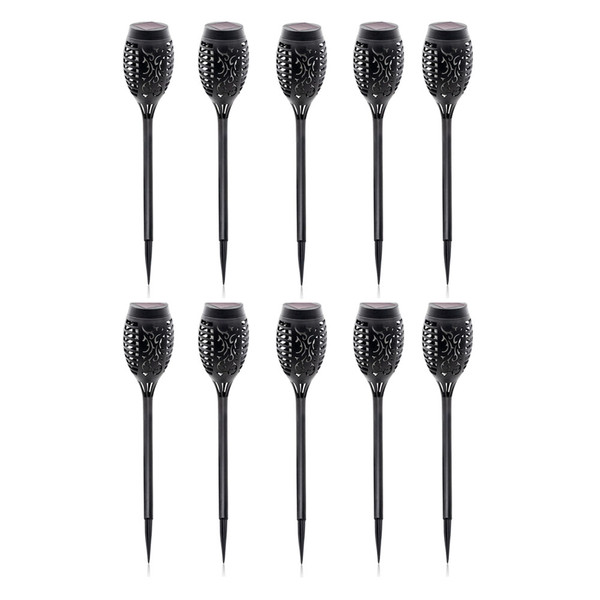 Solar 12-LED Flickering Flame Waterproof Torch Light (4- to 16-Pack) product image