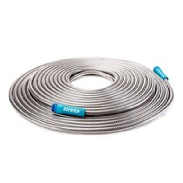Sun Joe 100-Feet Heavy-Duty Spiral Constructed Metal Garden Hose product image