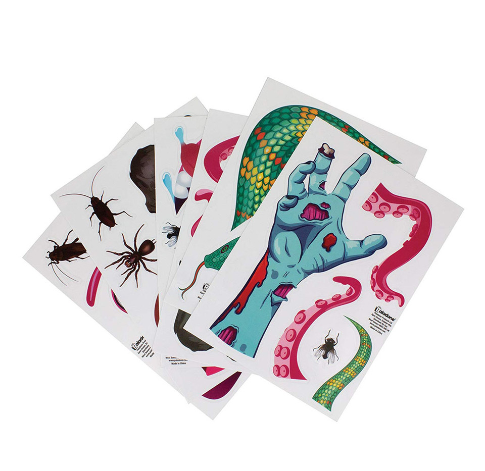 Paladone Terrifying Vinyl Toilet Decals (2-Pack) product image