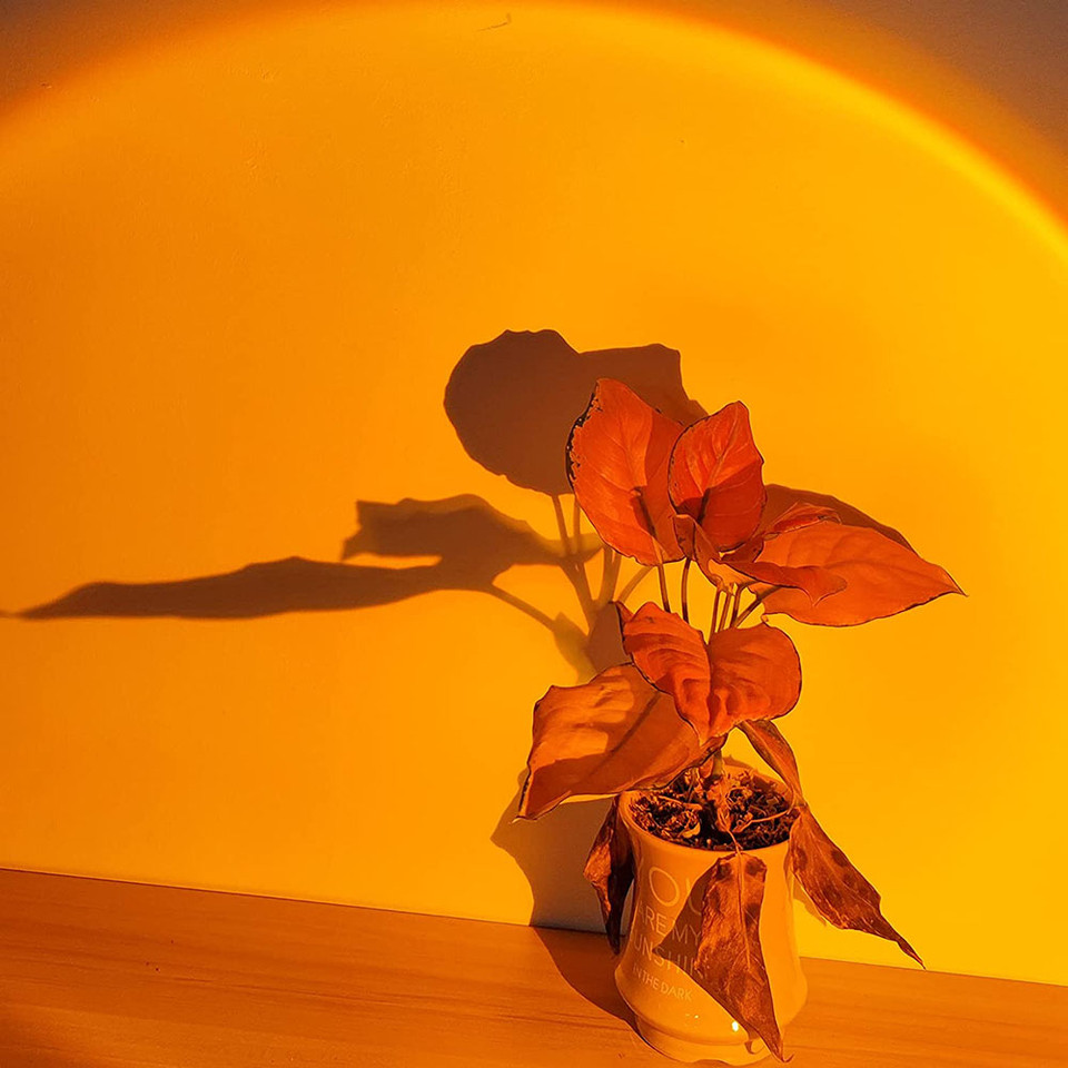 USB Charging LED Sunset Projection Lamp product image