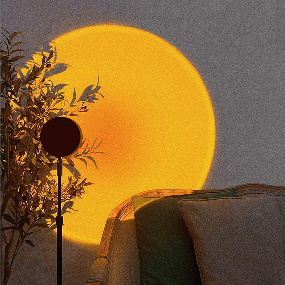 USB Charging LED Sunset Projection Lamp product image