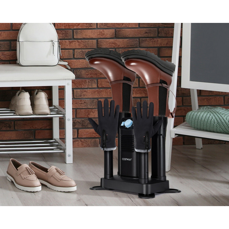 Electric 4-Shoe Boot Dryer with 180-Minute Timer & Ozone Disinfection product image