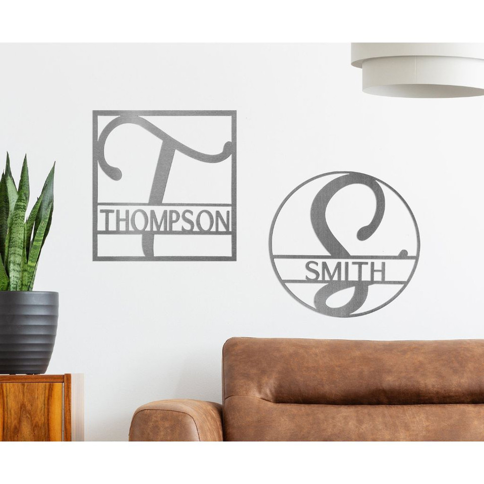 Fullerton Monogram Name Sign product image