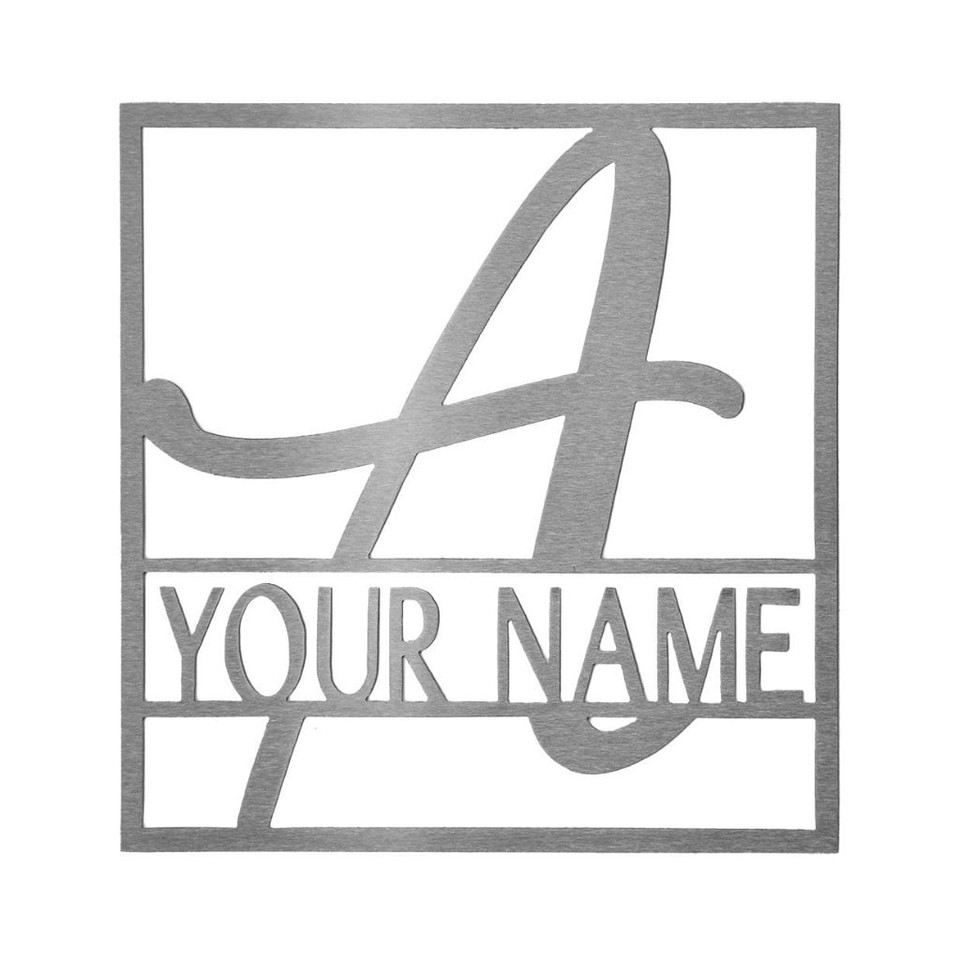 Fullerton Monogram Name Sign product image
